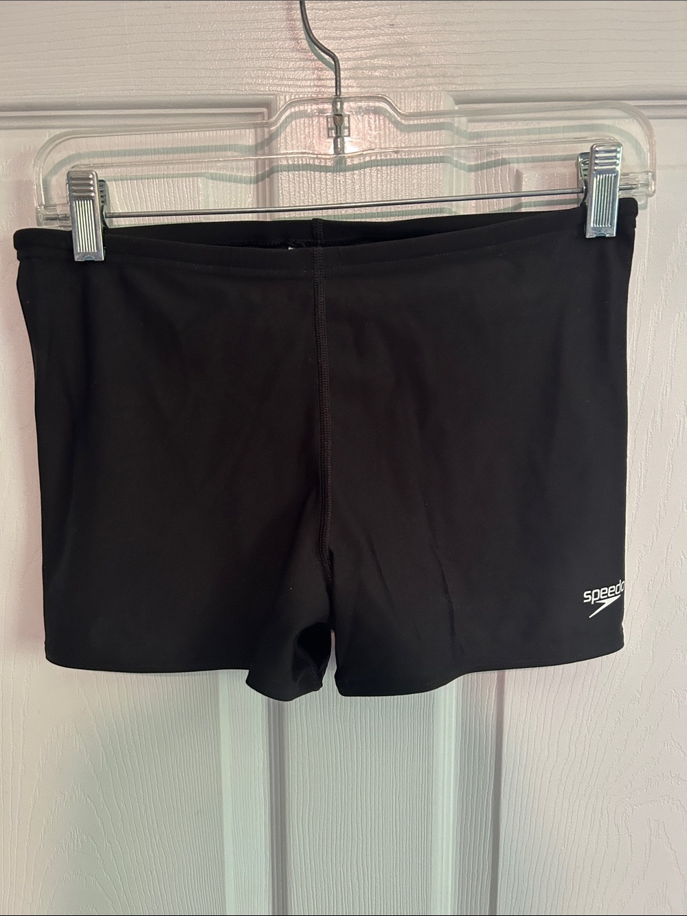 Speedo Solid Square Leg Swimsuit